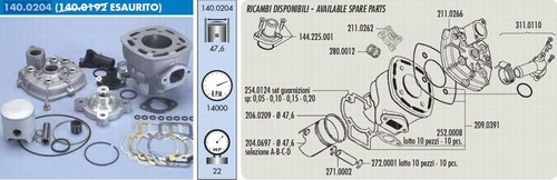 Polini motori 140 0204 - 140.0204, gruppo