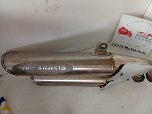 Terminale scarico agusta - terminale,