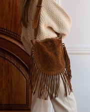 Borsa a tracolla western
