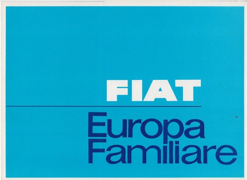Fiat europa 1100d - europa, 103g