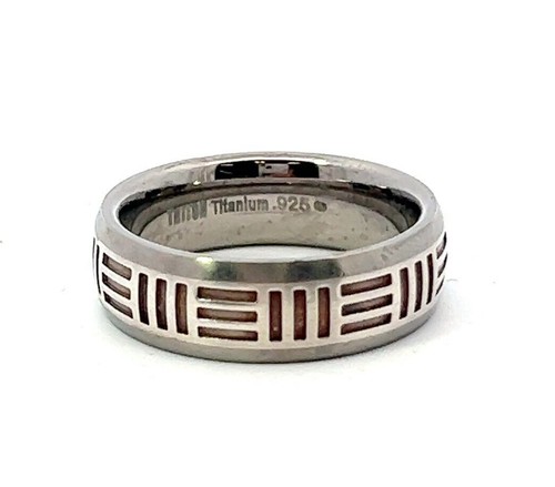 Anello titanio argento - anello,