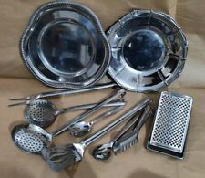  lotto utensili da cucina vintage acciaio inox usato Ben 10 Pezzi Vari