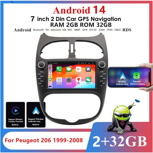 Radio android 14 stereo - 7",