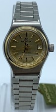 Orologio Mondia Automatic Date 6639 Lady Vintage Swiss Made Funzionante Acciaio
