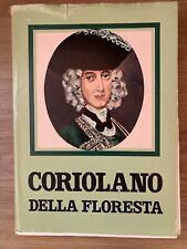 Coriolano della Floresta volume primo Luigi Natoli Flaccovio editore 1977