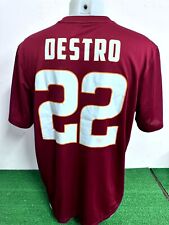 MAGLIA ROMA DESTRO NO MATCH WORN ISSUE SHIRT VINTAGE CAMISETA 2014/2015