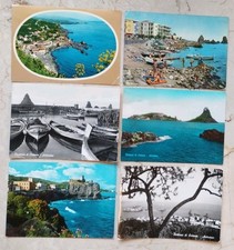 Lotto Di 6 CARTOLINE ACIREALE ACITREZZA ACICASTELLO  Anni 50/70 Italy postcards