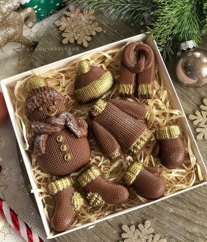 Stampo per cioccolato pupazzo - stampo,