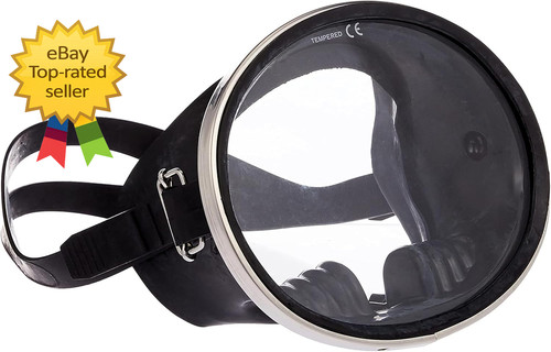 Maschera subacquea ovale - , vetro