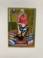 Carta autografo Jaap Stam Match Attax / Manchester United / AC Milan / PSV