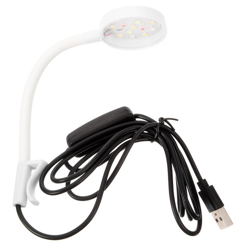 Morsetto clip usb lampada