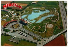 Cartolina 1991. Lombardia. Bergamo. Capriate S. Gervasio. Minitalia. Viaggiata