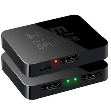 HDMI Splitter 1 in 2 Out 4K