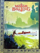 1934 MOTORBOAT CABIN CRUISER