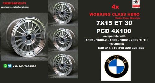 Cerchi pollici 4x100 bmw - 4,