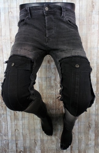 Jeans zara homme slim - jeans, cargo