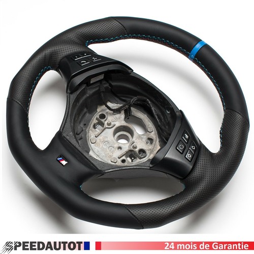 Volante appiattito pelle m - appiattito,