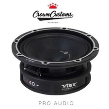 Vibe 6,5" blackdeath pro midrange 525 watt max pro audio con altoparlante auto grill