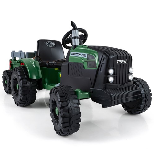 Elektro traktor mit anhänger - traktor,