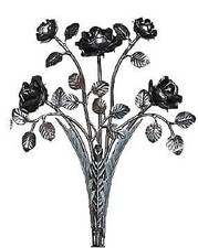 Ornamento in ferro battuto