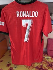 maglia ronaldo autografata