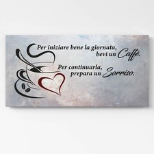 Quadro Moderno con Frase sul