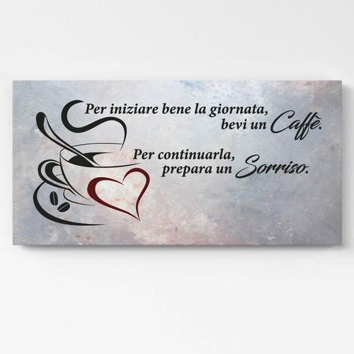 Quadro moderno con frase - con, sul