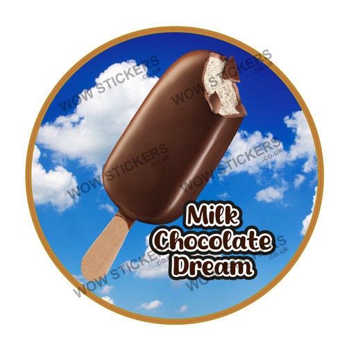 Adesivo furgone gelato