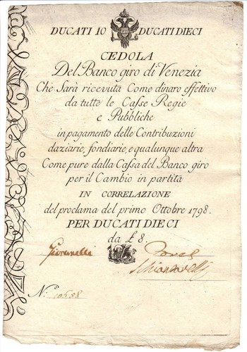 Bancononote italiane ducati - bancononote,