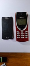 NOKIA 8210 bordeaux FUNZIONANTE NO BATTERIA