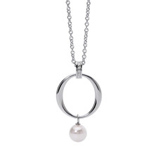 Collana in acciaio con