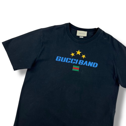 Shirt gucci band nera - t-shirt,