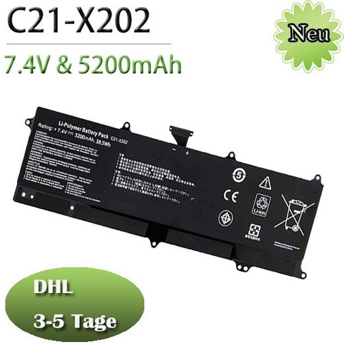 Batteria c21 x202 - per, asus