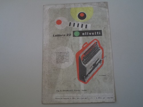 Advertising pubblicità 1952 - advertising,