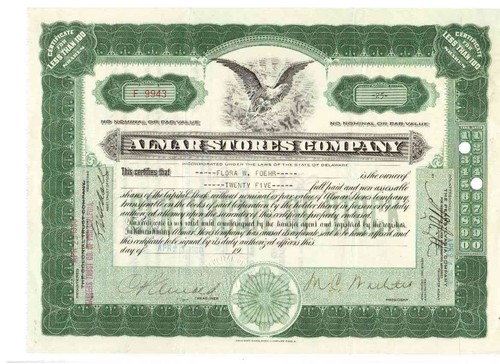 Almar stores company - stores, 1930