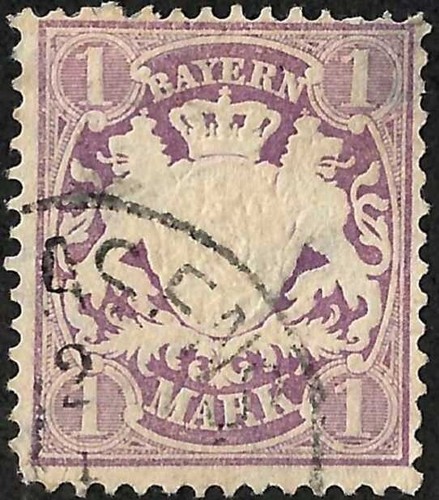 Eas stamps bavaria usato - eas_stamps, #32