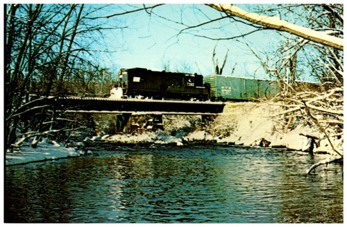 Railroad train 7292 - train, penn