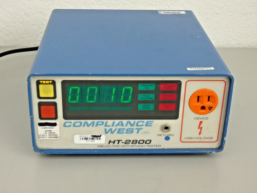 Compliance west 2800 tester - compliance,