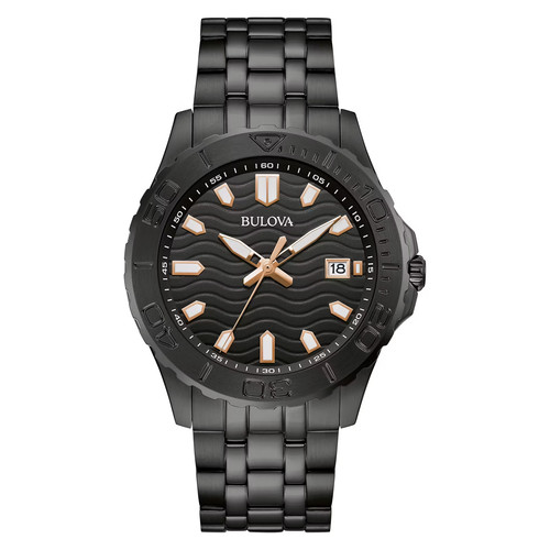 Bulova sport black iron - sport,