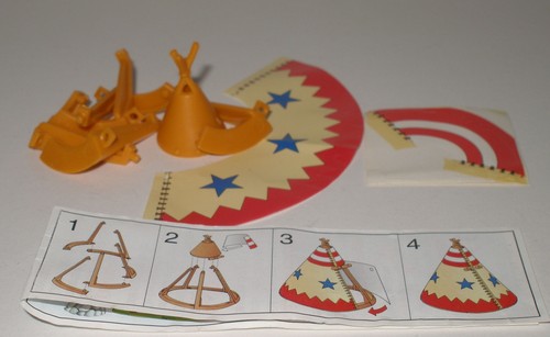 Wigwam tenda con adesivo - wigwam/tenda,