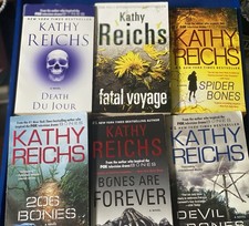 Kathy reichs books - lot, 6