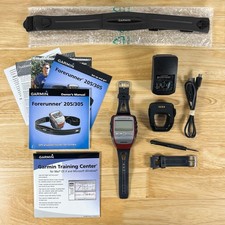 Garmin Forerunner 305 Orologio Allenatore GPS Abilitato con Cardiofrequenzimetro Funzionante