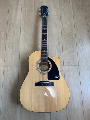 Epiphone 100ce chitarra - aj-100ce/n,