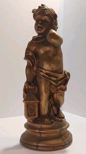 Statua lampada cherubino corpo
