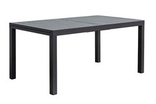 Tavolo allungabile da giardino TERTENIA in alluminio, LAP 160/200x75x90 cm
