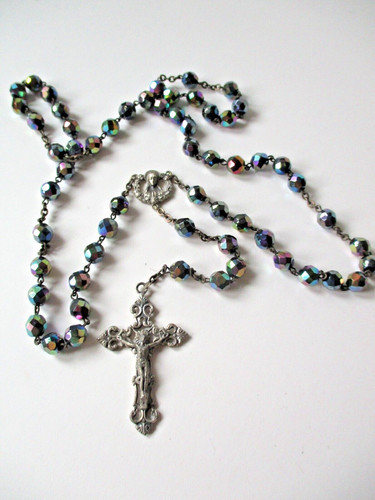 Rosario corona con - , crocifisso