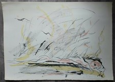 Ernesto treccani litografia - ernesto,