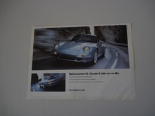 advertising Pubblicità 1996 PORSCHE CARRERA 4S