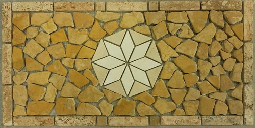 Rosone mosaico anticato - rosone,