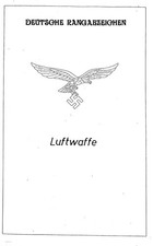 German Nazi Luftwaffe uniform